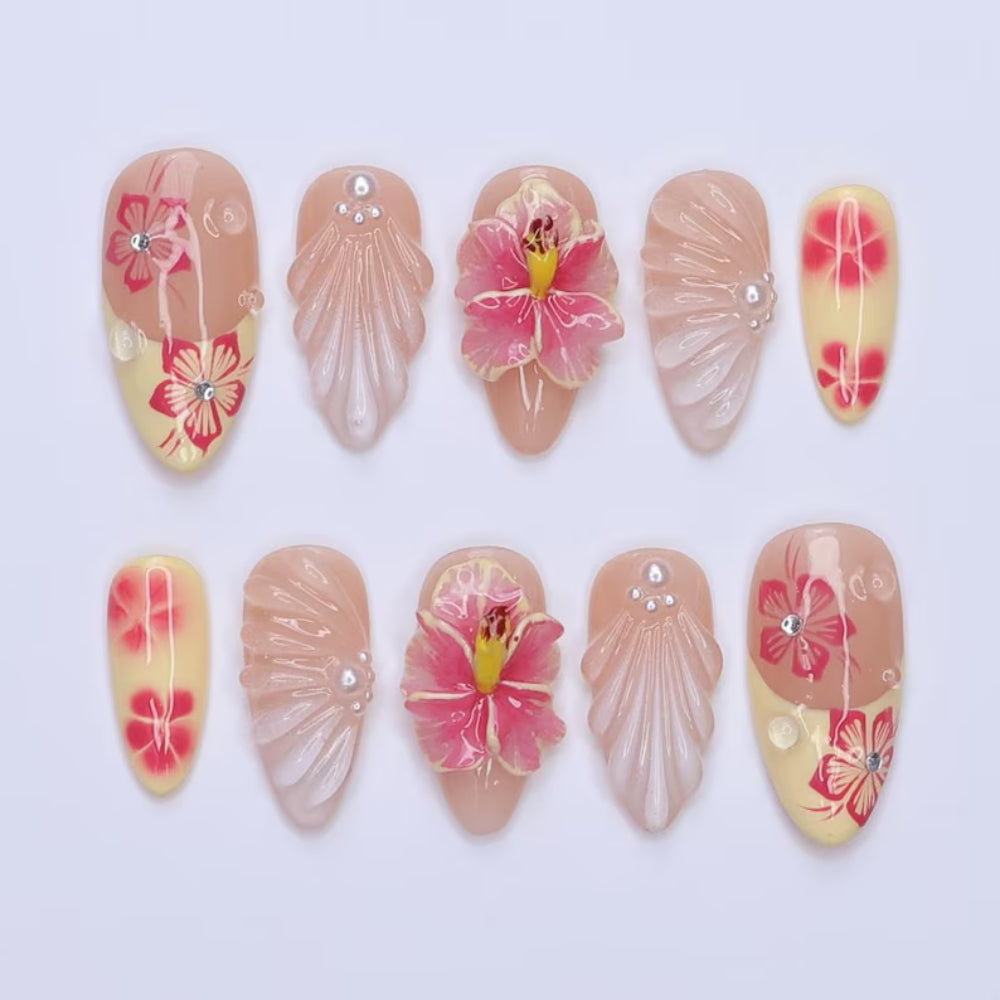 3D Shell & Flower