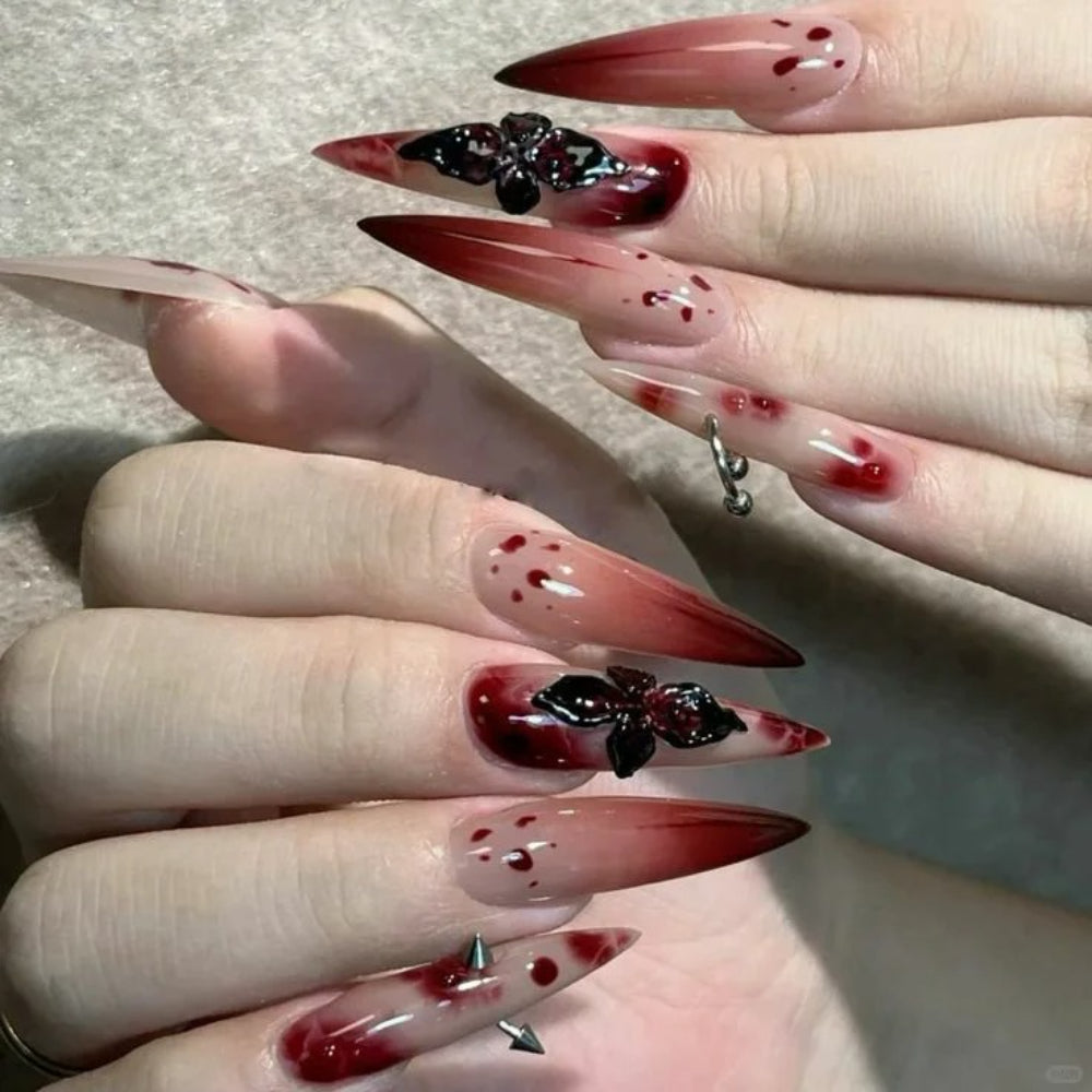 Halloween Vampire Nail