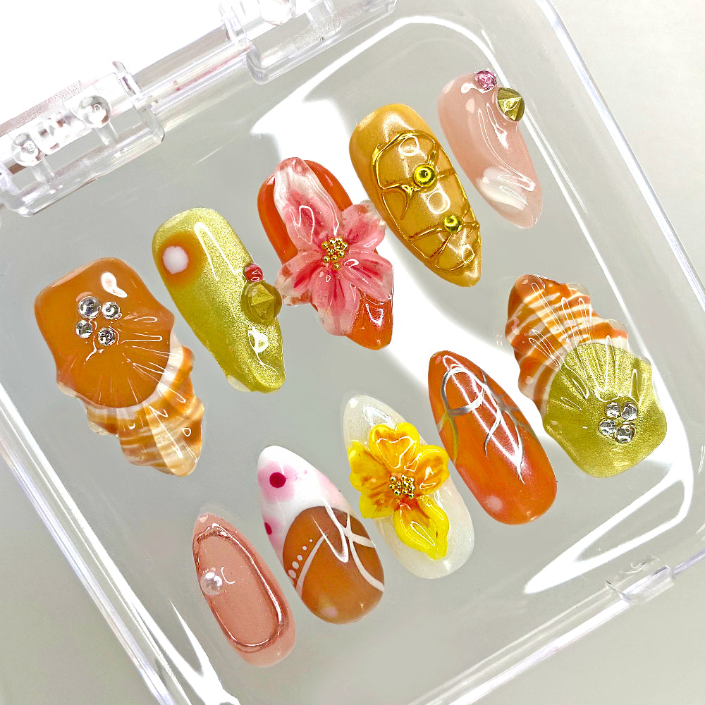 Coquillages à fleurs