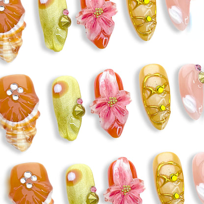 Coquillages à fleurs