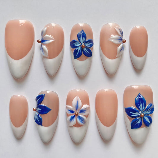 Simple Blue Flower