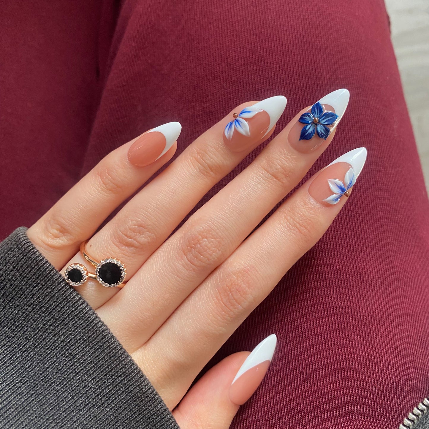 Simple Blue Flower